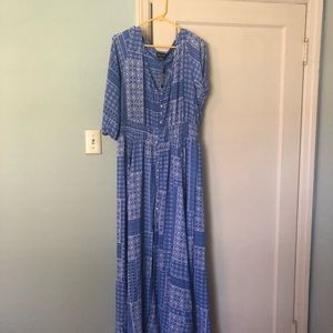 City chic maxi dress